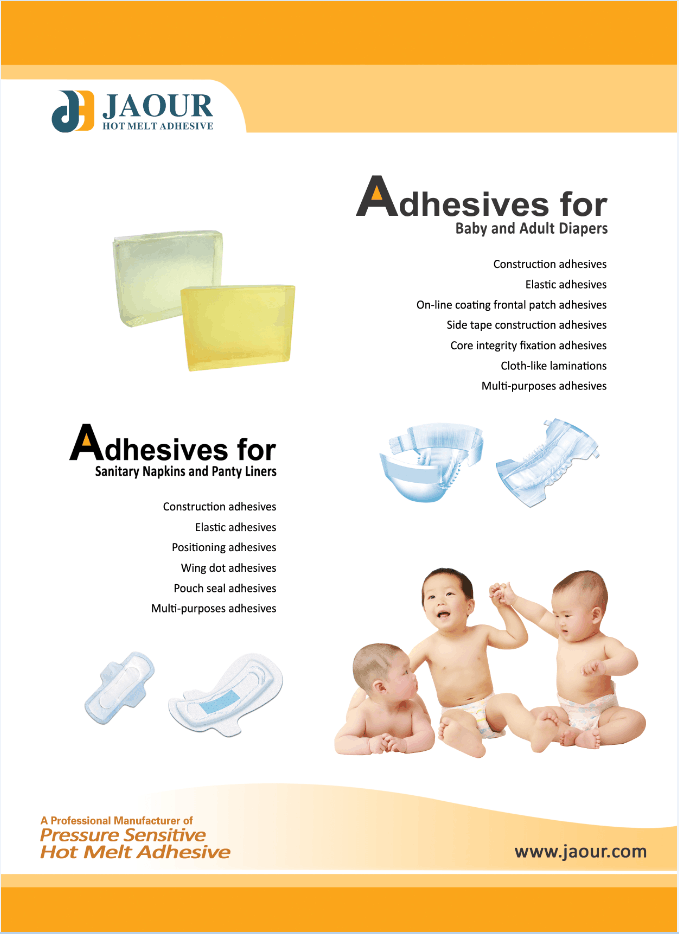 Tek Kullanımlık Nonwoven Peçete için Bebek Bezi Sıcak Eriyik Tutkal PSA Yapıştırıcı 2