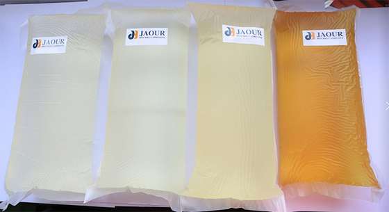 Bebek Pantolonu İçin Düşük Kokulu 130C Uygulama Sıcaklığı ile Olefin PSA Tutkal
